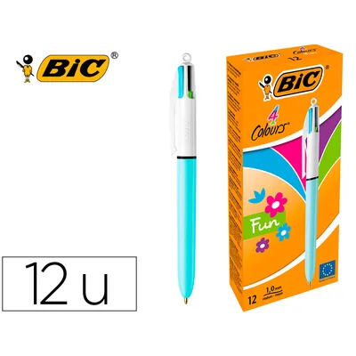 BIC Boligrafo Bic Cuatro Colores Pastel Edicion Limitada