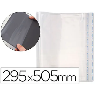 SADIPAL Forralibro Pp Ajustable Adhesivo 295X505 MM