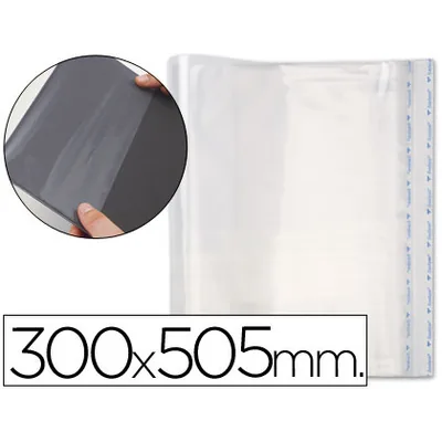 SADIPAL Forralibro Pp Ajustable Adhesivo 300X550 MM