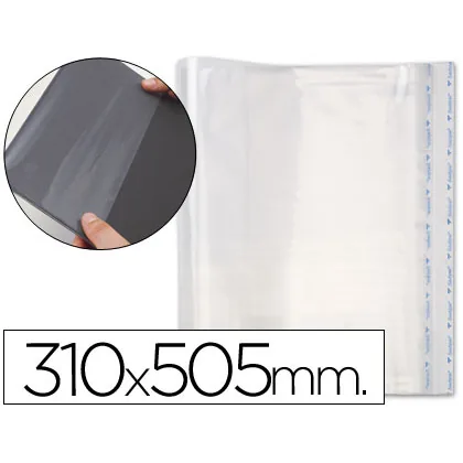 Forralibro Pp Ajustable Adhesivo 310X505 MM