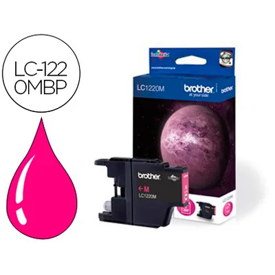 BROTHER Ink-jet Brother LC-1220 MFC-J430W DCP-J725W/J925W Magenta 300 Pag