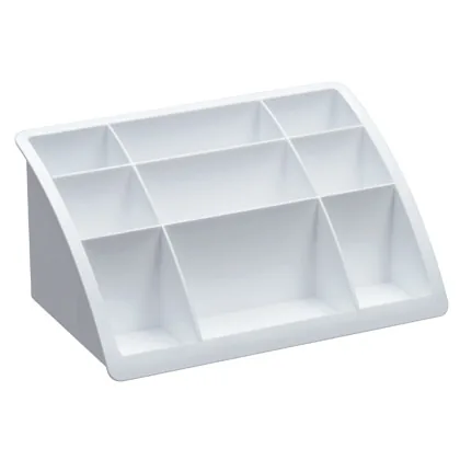 Organizador Sobremesa Plastico Offisys Timeless Blanco 198X128X93 MM