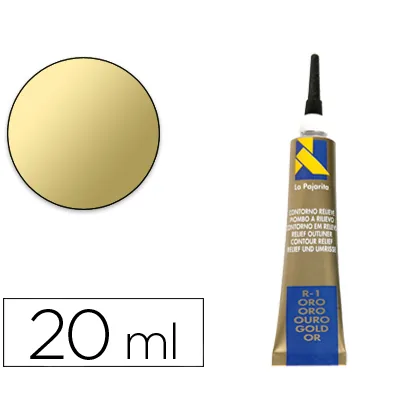 Contorno Relieve la Pajarita Oro R-1 Tubo 20 ML