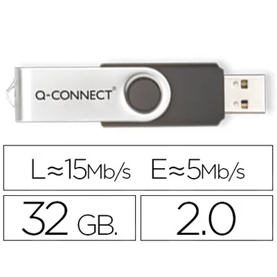 Q-CONNECT Memoria Usb Q-Connect Flash 32 Gb 2.0