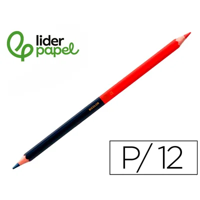 BIC Lapices Bicolor Liderpapel Fino Rojo/azul