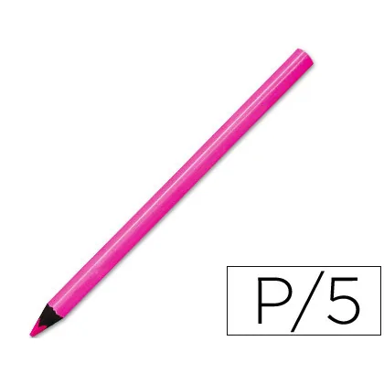 Lapices Fluorescente Liderpapel Jumbo Neon Rosa