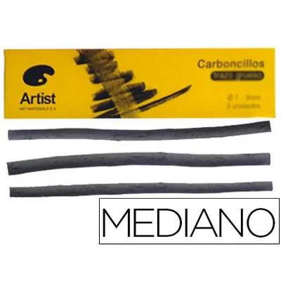 ARTIST Carboncillo Artist Mediano 5-6 MM Caja de 6 Unidades