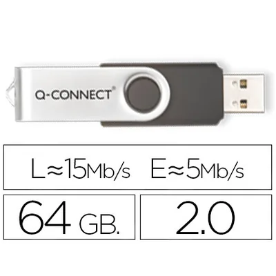 Q-CONNECT Memoria Usb Q-Connect Flash 64 Gb 2.0