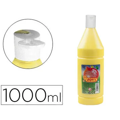 JOVI Tempera Liquida Jovi Escolar 1000 ML Amarillo Claro