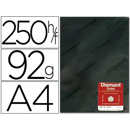 Papel Vegetal Diamant DIN A4 92 GR Hoja