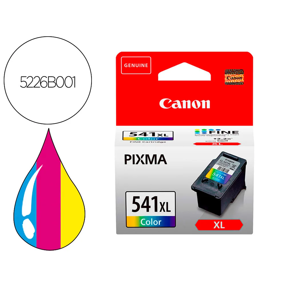 Ink-jet Canon CL-541XL Color Pixma MG2150/3150/3250/3550 15 ML Alta Capacidad