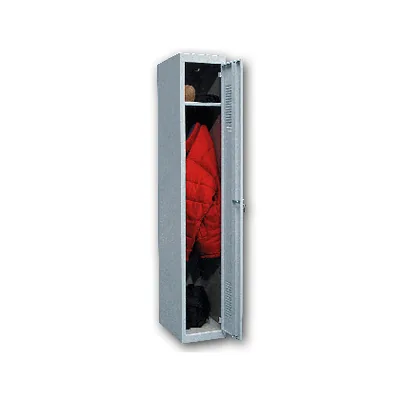 AR STORAGE Taquilla Metalica Ar Storage 50X180X30 CM 1 Puerta con Llave Color Gris Inicial