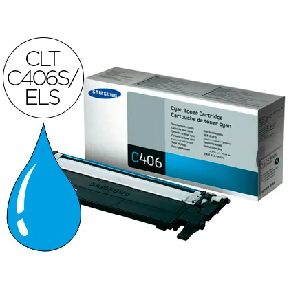 Toner Samsung CLP360/365 CLX3300/3305 Cian 1.000 Pag