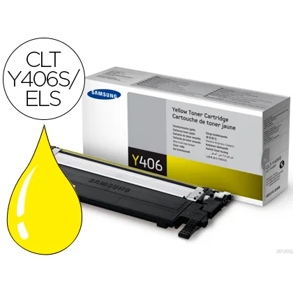 Toner Samsung CLP360/365 CLX3300/3305 Amarillo 1.000 Pag