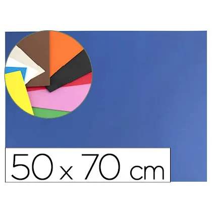 Goma Eva Liderpapel 50X70CM 60G/M2 Espesor 1.5MM Azul Oscuro