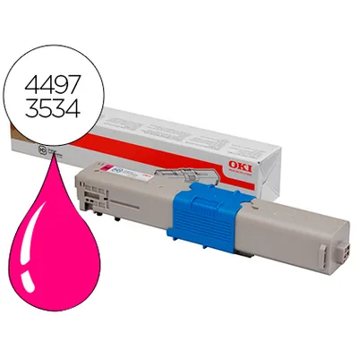 OKI Toner Oki C301DN/C321DN Magenta 1500 Pag
