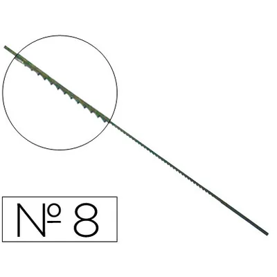 WUTO Pelos de Segueta Madera Nº8 Caja de 144 Unidades