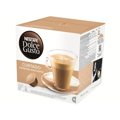 DOLCE GUSTO Cafe Dolce Gusto Cortado Monodosis Caja de 16 Unidades