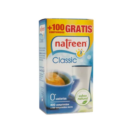 Edulcorante Natreen Dispensador de 400 Comprimidos