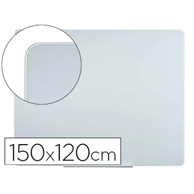 BI-OFFICE Pizarra Blanca Bi-Office Cristal Magnetica 150X120 CM