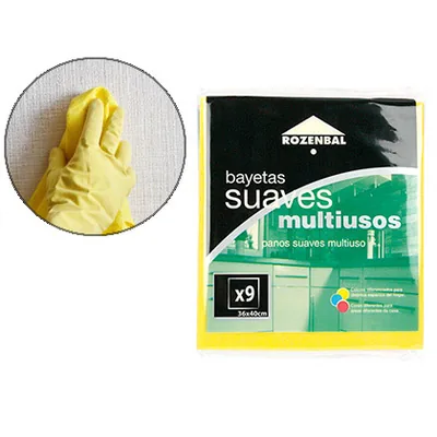 BLANCA Bayeta Multiuso 36X40 CM Pack de 9 Unidades