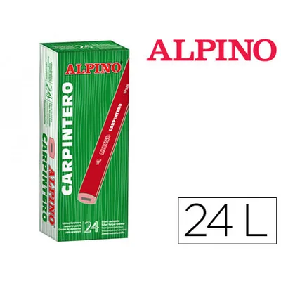 ALPINO Lapices Alpino Carpintero Caja de 24 Unidades