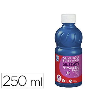 L&B Pintura Acrilica L&B Brillo Azul Primario Bote de 250 ML