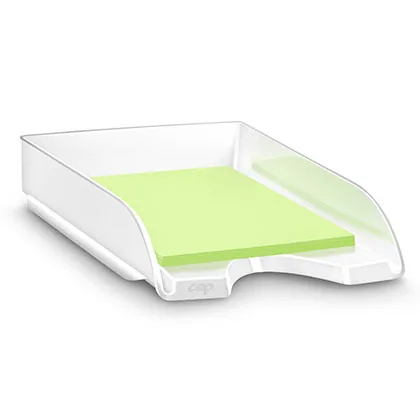 Bandeja Sobremesa Cep Plastico Blanca 257X348X66 MM