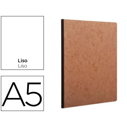 Libreta Age-bag Tapa Cartulina Lomo Cosido Liso 96 Hojas Color Havana 148X210 MM
