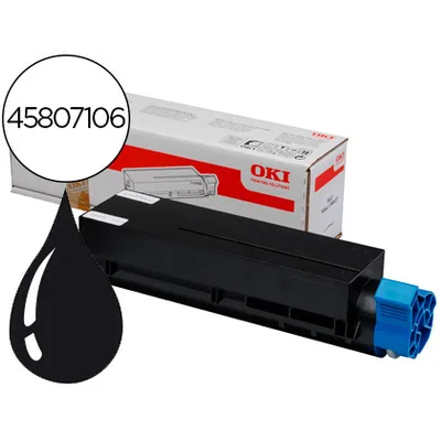 OKI Toner Oki B412DN / 432DN / 512DN / MB472DNW / 492DN Negro 700 Pag