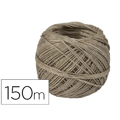 Cuerda Cañamo Natural Pulido Bobina de 100 G