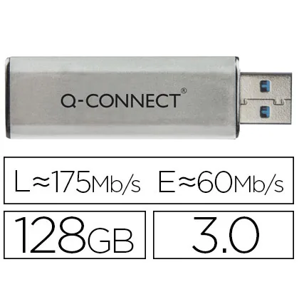 Memoria Usb Q-Connect Flash 128 Gb 3.0