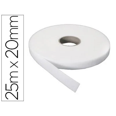 SUMO DIDACTIC Velcro Adhesivo Sumo Didactic Rugosa Rollo 25 M X 20 MM