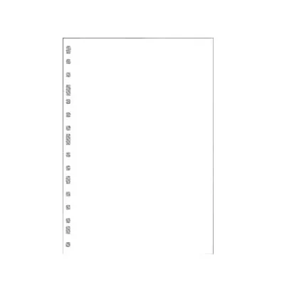 Recambio Multifin 3005 Folio Natural Liso Blanco 50 Hojas 16 Taladros 215X310 MM
