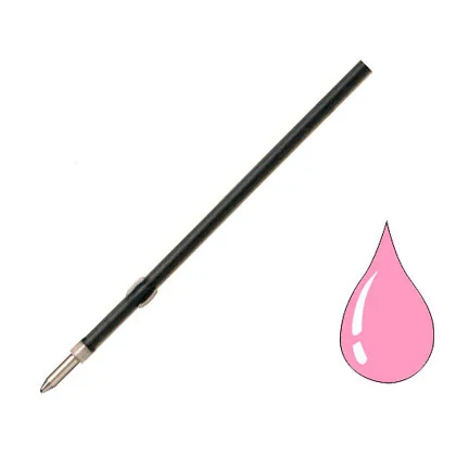 Recambio Boligrafo Liderpapel Gummy Touch Retractil 1,0 MM Tinta Rosa Bolsa de 10 Unidades