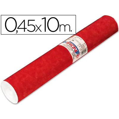 AIRONFIX Rollo Adhesivo Aironfix Especial Ante Rojo 67803 Rollo de 10 M