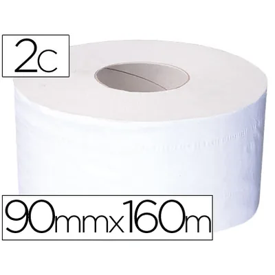 TORK Papel Higienico Mini Jumbo 2 Capas 160 M para Dispensador T2