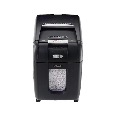 REXEL Destructora de Documento Rexel AUTO+130M Capacidad de Corte 130 Hojas Destruye Clipsgrapas y Tarjetas