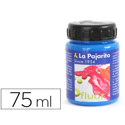 Pintura Acrilica la Pajarita F-05 Azul Luminoso 75ML