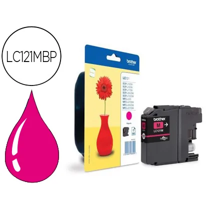 Ink-jet Brother DCP-J132W/152W/552DW/752DW & MFC-J470DW/650DW/870DW Magenta -300 Pag