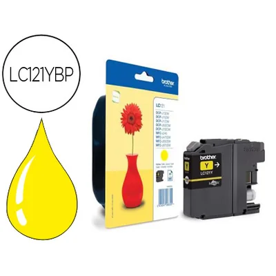 BROTHER Ink-jet Brother DCP-J132W/152W/552DW/752DW MFC-J470DW/650DW/870DW Amarillo -300 Pag