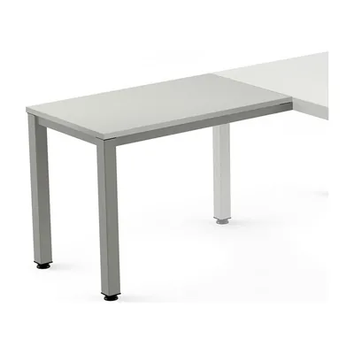 ROCADA Ala para Mesa Rocada Serie Executive 60X100 CM Derecha O Izquierda Acabado Gris/gris