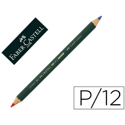 FABER CASTELL Lapices Bicolor Faber Castell Goldfaber Rojo/azul Unidad