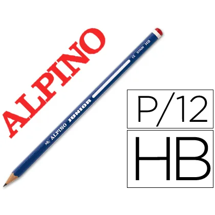 Lapices de Grafito Alpino Junior Hb Unidad