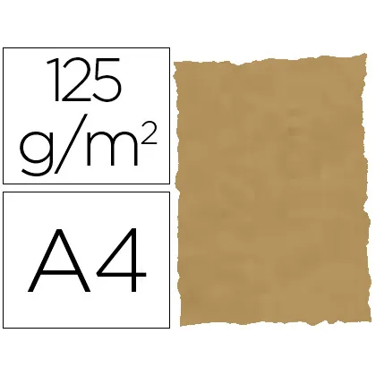 Papel Pergamino DIN A4 Troquelado 125 GR Piel Elefante Color Pergamino Paquete de 25 Hojas
