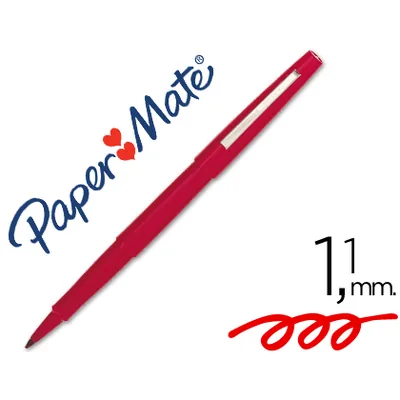 PAPERMATE Rotulador Paper Mate Flair Original Punta Fibra Rojo