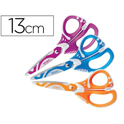 MAPED Tijera Escolar Maped Zenoa Fit 13 CM
