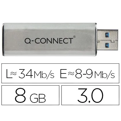 Memoria Usb Q-Connect Flash 8 Gb 3.0