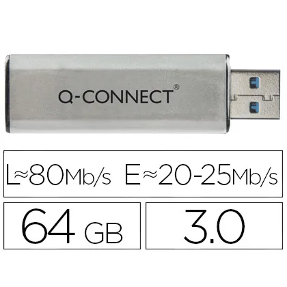 Memoria Usb Q-Connect Flash 64 Gb 3.0