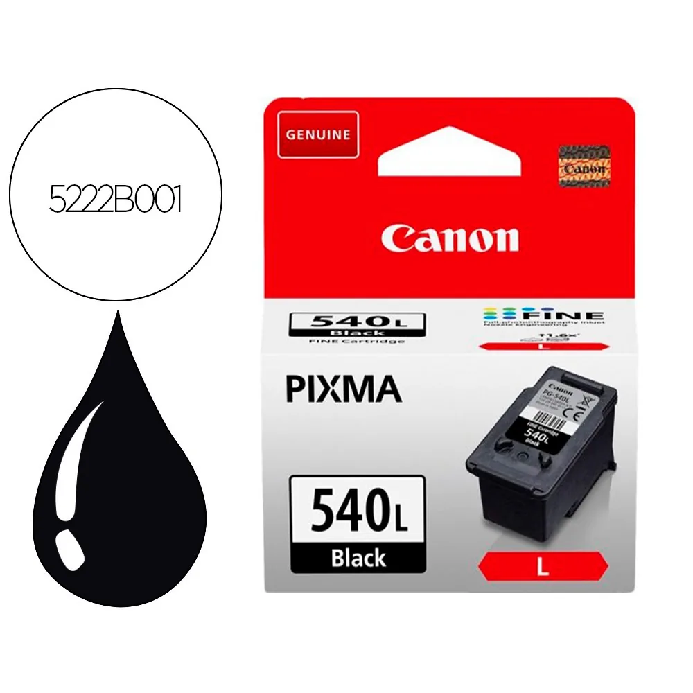 Ink-jet Canon PG-540L Negro Pixma MG2150 11ML Alto Rendimiento